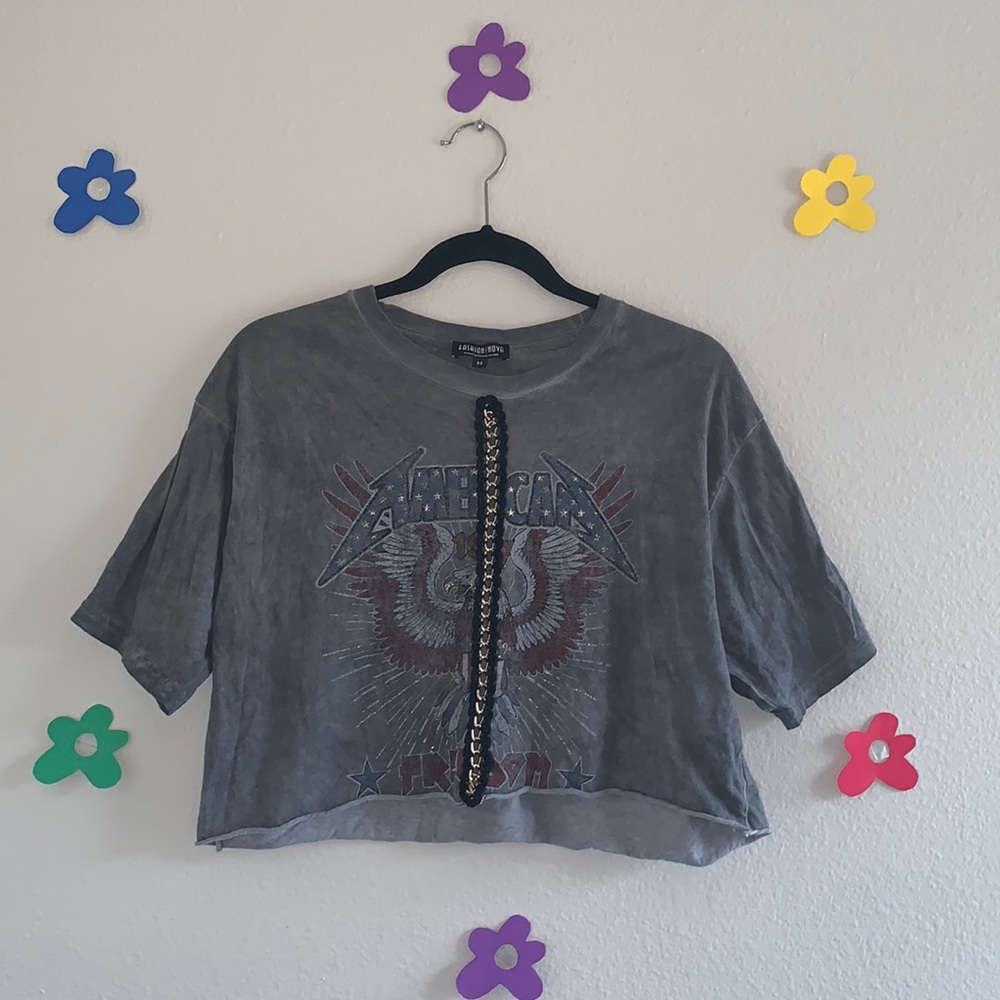 Fashion Nova Chain Crop Top